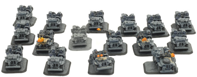 SAS Jeep's