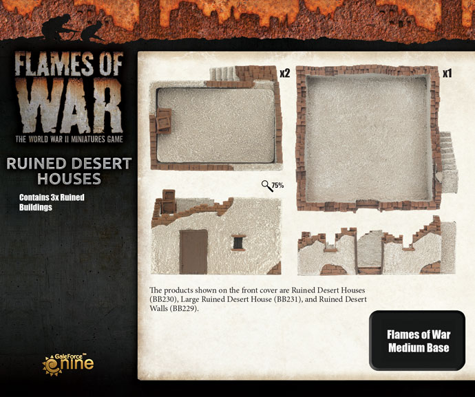 Ruined Desert Houses (BB230)
