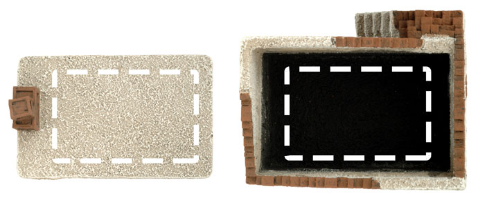 Ruined Desert Houses (BB230)