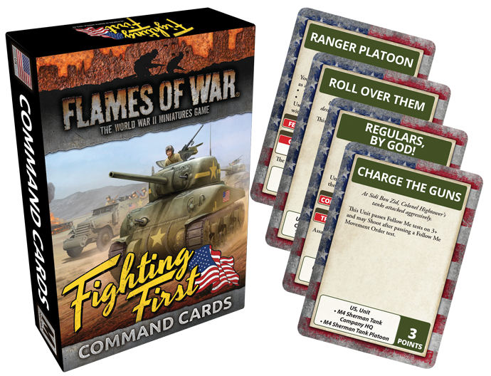 Fighting First Command Cards (FW243C)