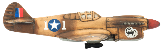 P-40 Warhawk Fighter Flight US UBX52 Flames of War 