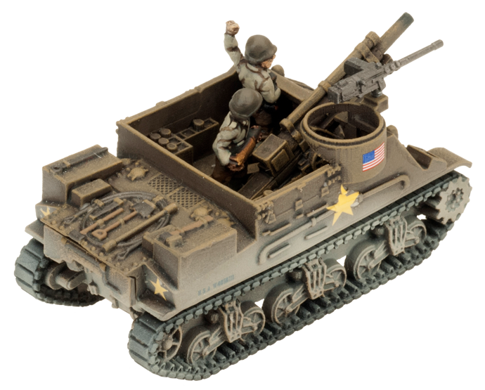 M7 Priest Artillery Battery x3 Plastic Battlefront Miniatures 