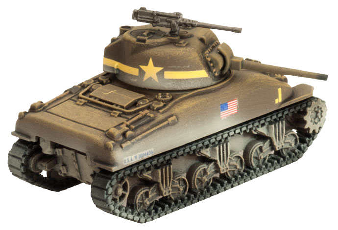 M4 Sherman Tank Platoon (Plastic) (UBX55)
