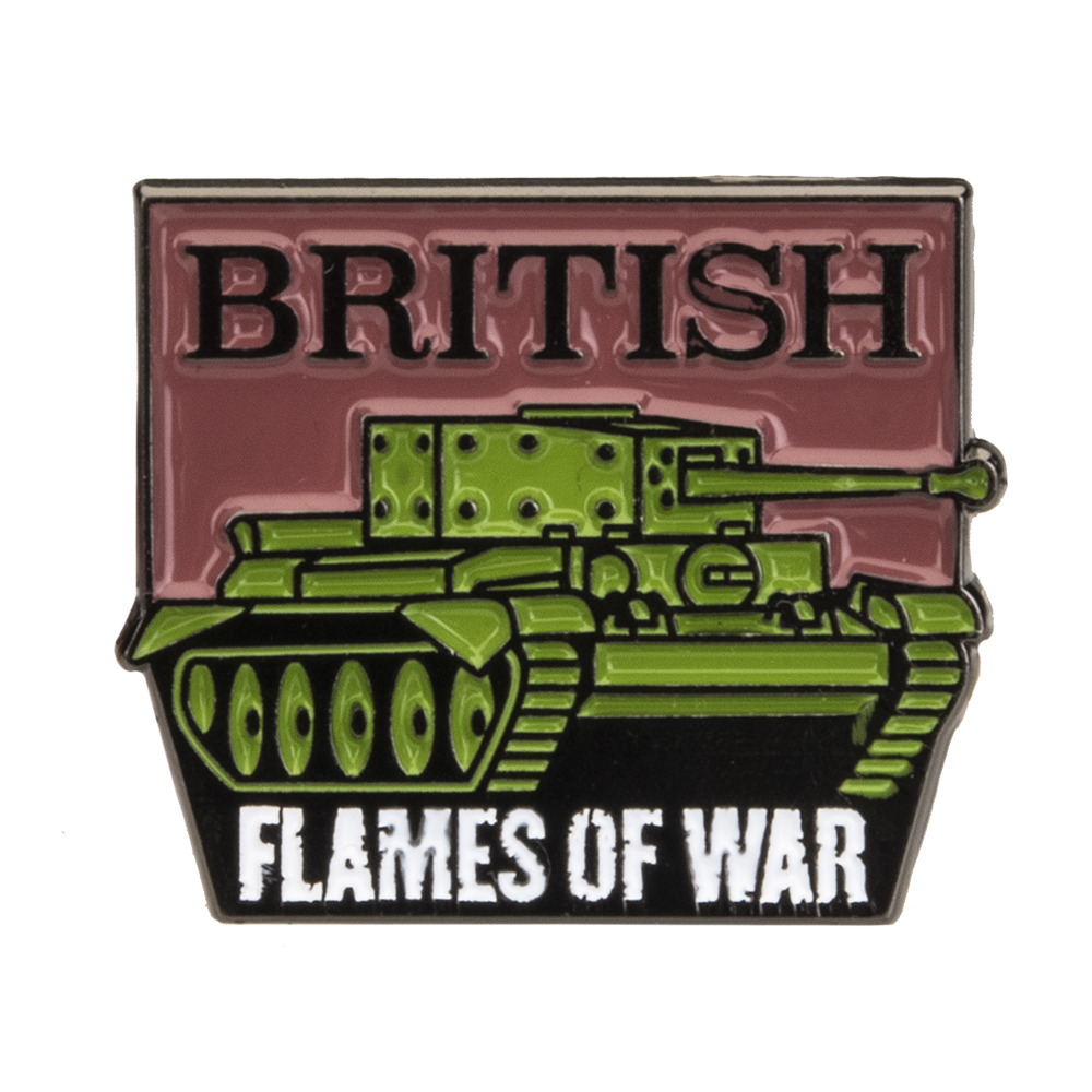 Flames Of War "Big Four" Limited Edition Collectors Pins