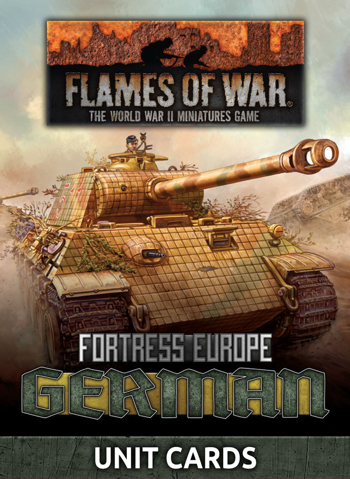 Fortress Europe: German Unit Cards (FW261G)