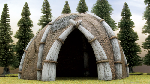Battlefield in a Box: Chieftan Hut (BB540)