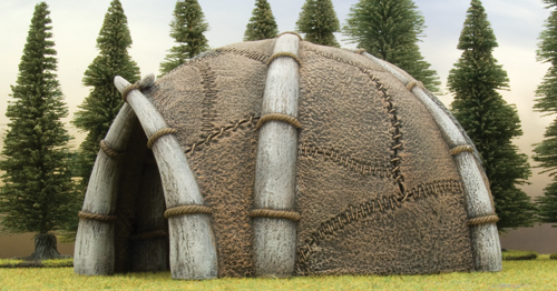 Battlefield in a Box: Chieftan Hut (BB540)