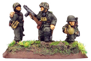 Command panzerfaust SMG team
