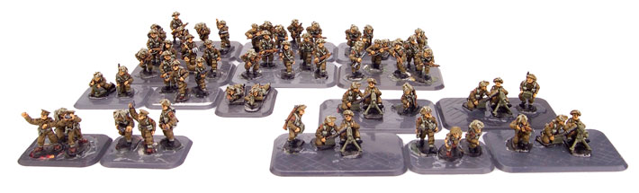 Infantry before basing