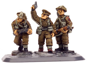 Company Command team before basing