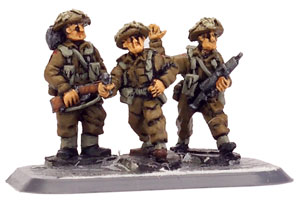 Command Rifle/MG team before basing