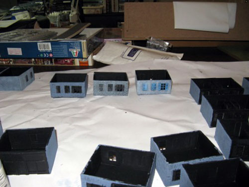 Buildings In Various Stages