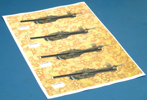 UH-1D Slick Templates