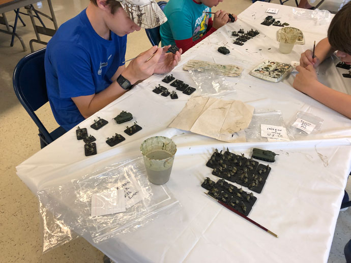 World War II Through Wargaming: Summer Camp 2020