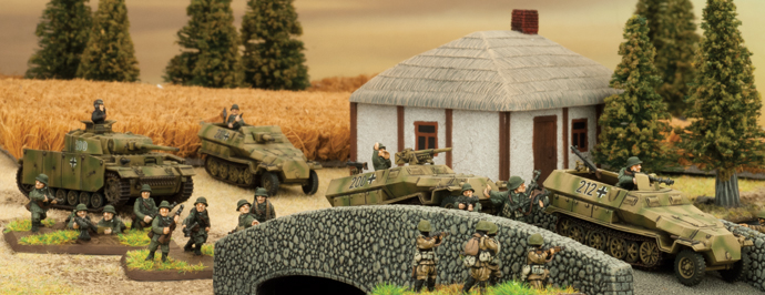 Command Card Formations - Germans