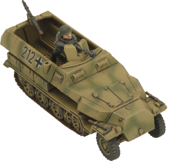 Sd Kfz 251 Half-Tracks (Plastic) (GBX124)