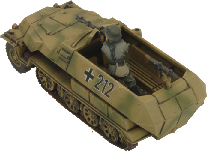 Sd Kfz 251 Half-Tracks (Plastic) (GBX124)