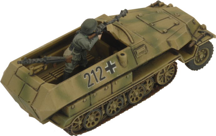 Sd Kfz 251 Half-Tracks (Plastic) (GBX124)