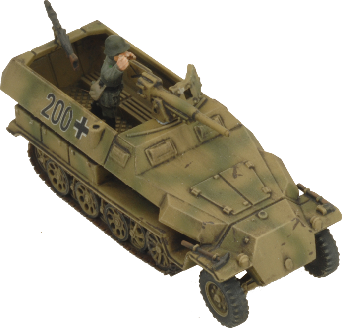 Sd Kfz 251 Half-Tracks (Plastic) (GBX124)