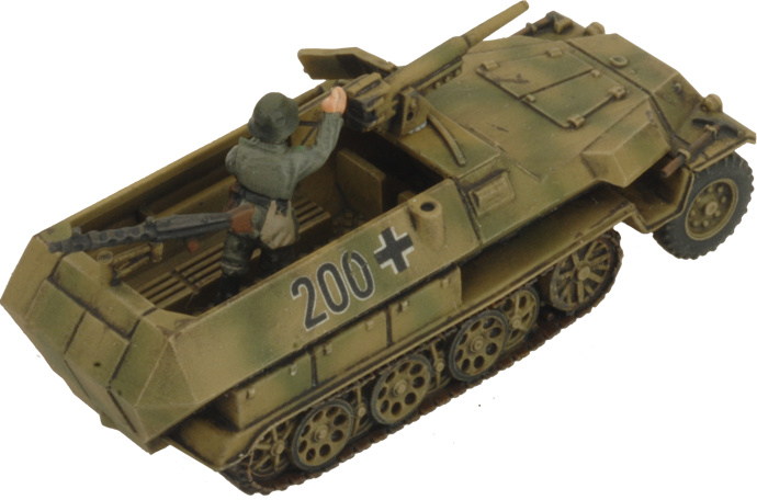 Sd Kfz 251 Half-Tracks (Plastic) (GBX124)