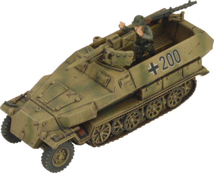 Sd Kfz 251 Half-Tracks (Plastic) (GBX124)
