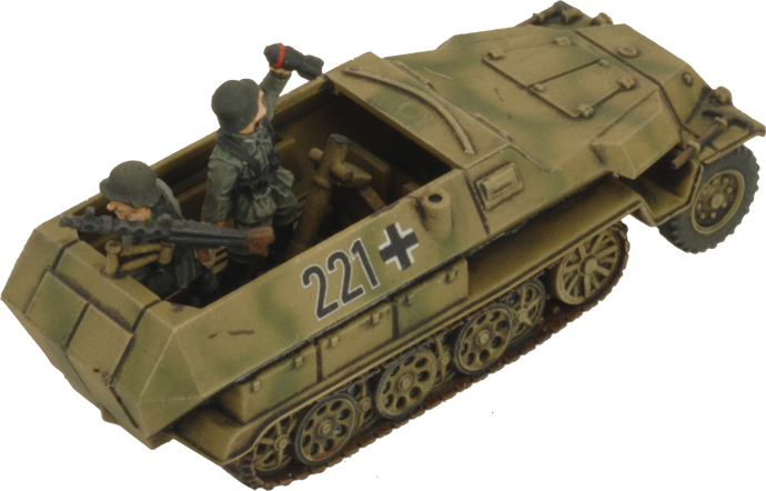 Sd Kfz 251 Half-Tracks (Plastic) (GBX124)