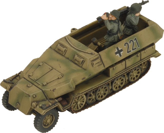 Sd Kfz 251 Half-Tracks (Plastic) (GBX124)