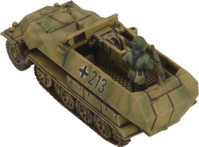 Sd Kfz 251 Half-Tracks (Plastic) (GBX124)