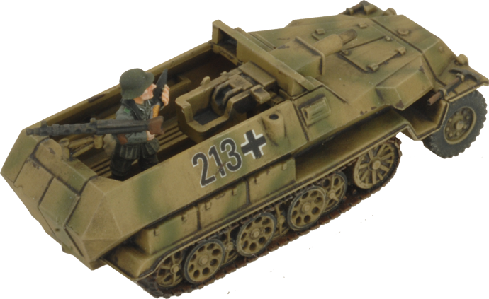 Sd Kfz 251 Half-Tracks (Plastic) (GBX124)
