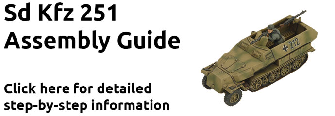 Sd Kfz 251 Half-Tracks (Plastic) (GBX124)
