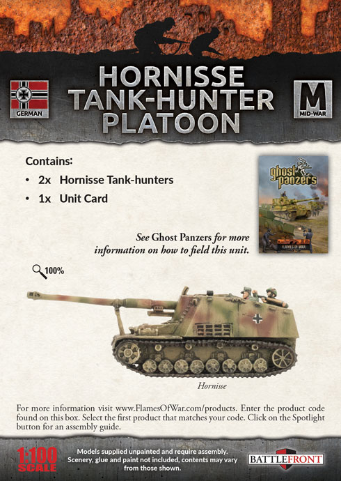 Hornisse Tank-hunter Platoon (GBX130)