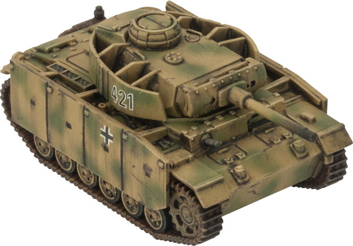 Panzer III (Late) Tank Platoon (Plastic) (GBX122)