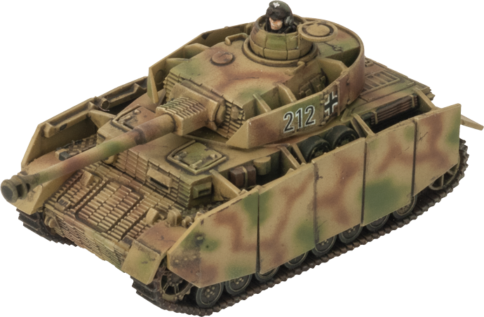 Flames of War GBX142 Panzer IV Tank Platoon 