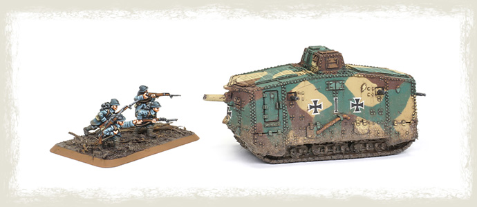 Painting the WWI German AV7 Tank: How To Create Realistic Mud Effects on Tanks