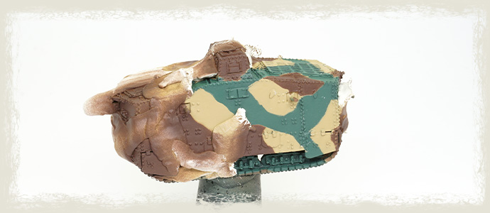 Painting the WWI German AV7 Tank: The Art of Enamel Washes