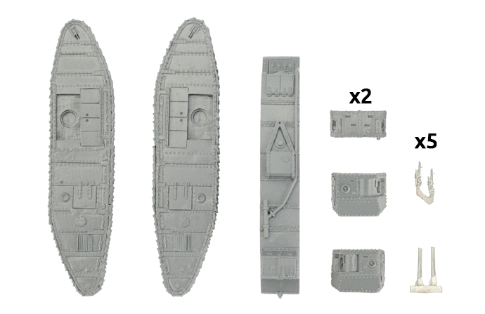 GBR100 Mark V* Tank