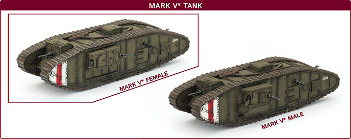 GBR100 Mark V* Tank