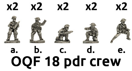 GBR572 OQF 18 Pdr Guns