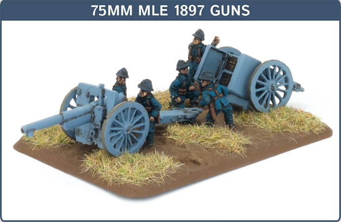 GFR571 75mm mle 1897 Guns