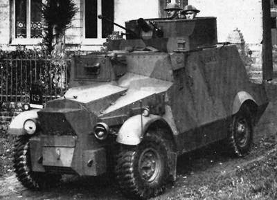 A Morris CS9 Armoured Car