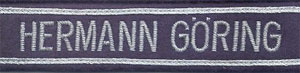 Hermann Göring Division Cuff Title