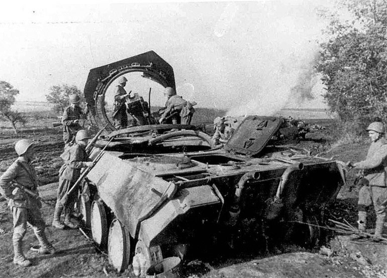 Destroyed Panther