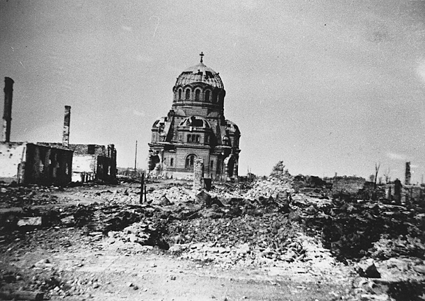 Narva Cathedral, 1944