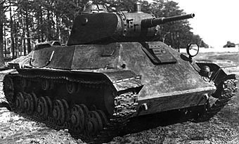 T-50 light tank, only made in small numbers due to its expense
