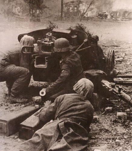 German PaK40 anti-tank gun