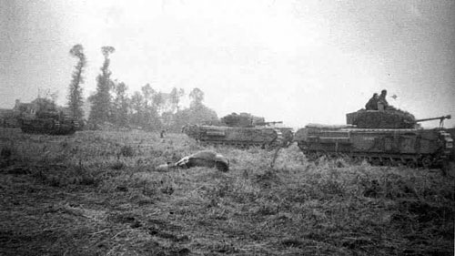 Churchills of the 31st Tank Brigade