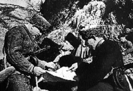 Partisans plan an operation