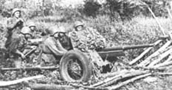 Soviet 45mm obr 1937 gun