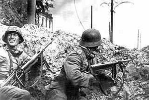 German infantry in Stalingrad