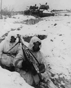 German trench